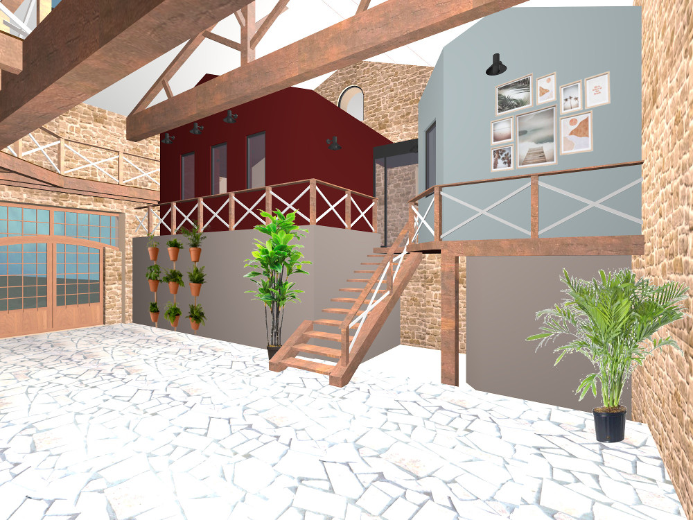 Architecture Maquette Intérieur
